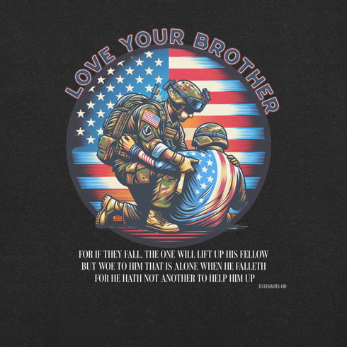 Love your Brother Christian Bible Verse T-Shirt